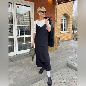 ZARA LIMITED EDITION STRAPPY MIDI DRESS SIZE XS